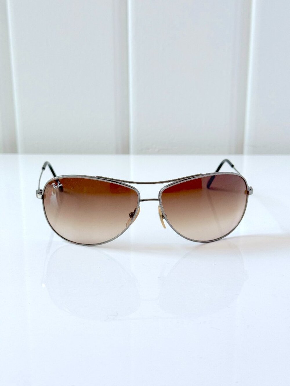 Ray-Ban RB3293 - GUNMETAL Frame BROWN GRADIENT Lenses 63mm Non-Polarized